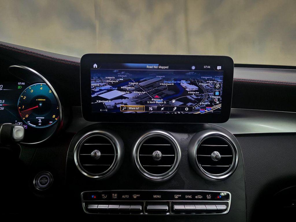 used 2021 Mercedes-Benz AMG GLC 43 car, priced at $34,480