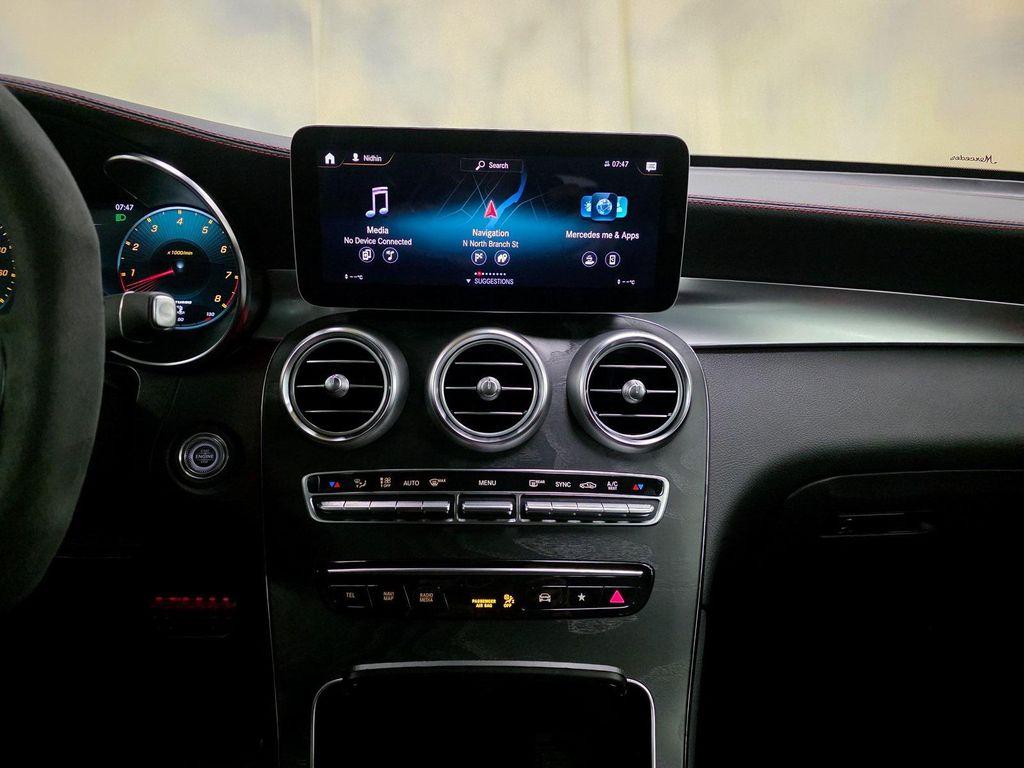 used 2021 Mercedes-Benz AMG GLC 43 car, priced at $34,480