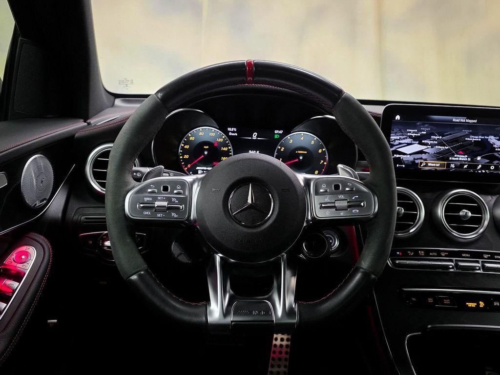 used 2021 Mercedes-Benz AMG GLC 43 car, priced at $34,480