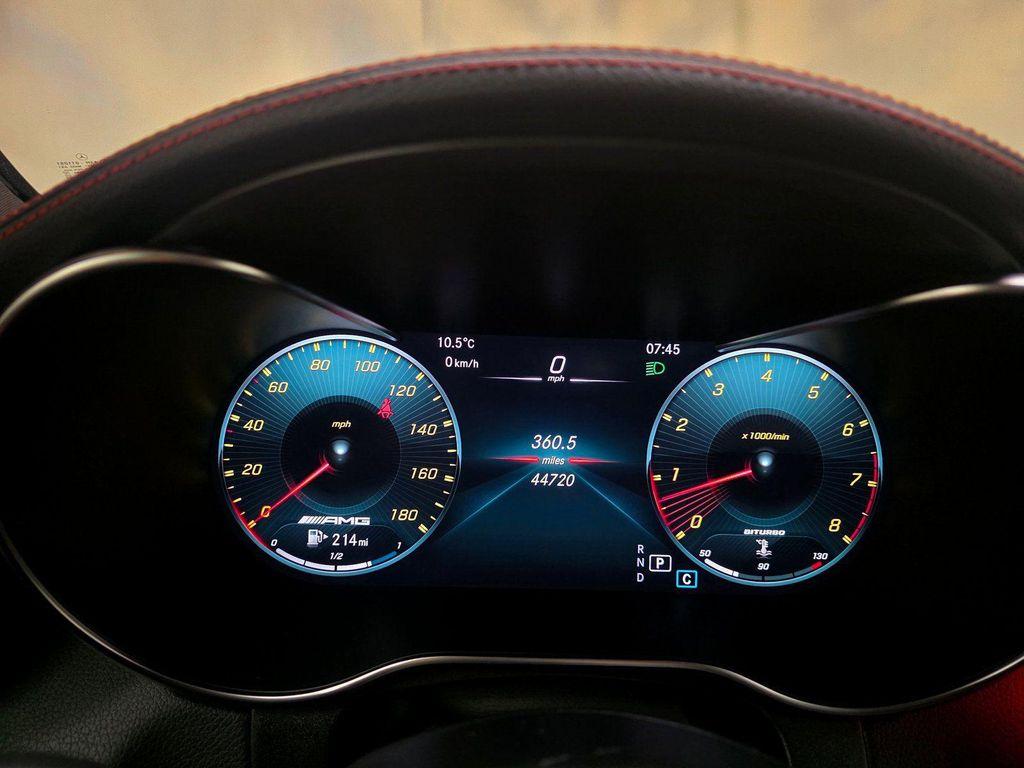 used 2021 Mercedes-Benz AMG GLC 43 car, priced at $32,990