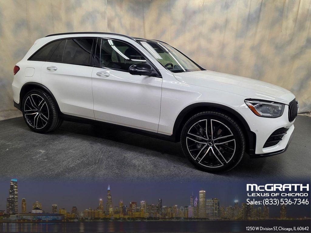 used 2021 Mercedes-Benz AMG GLC 43 car, priced at $32,990