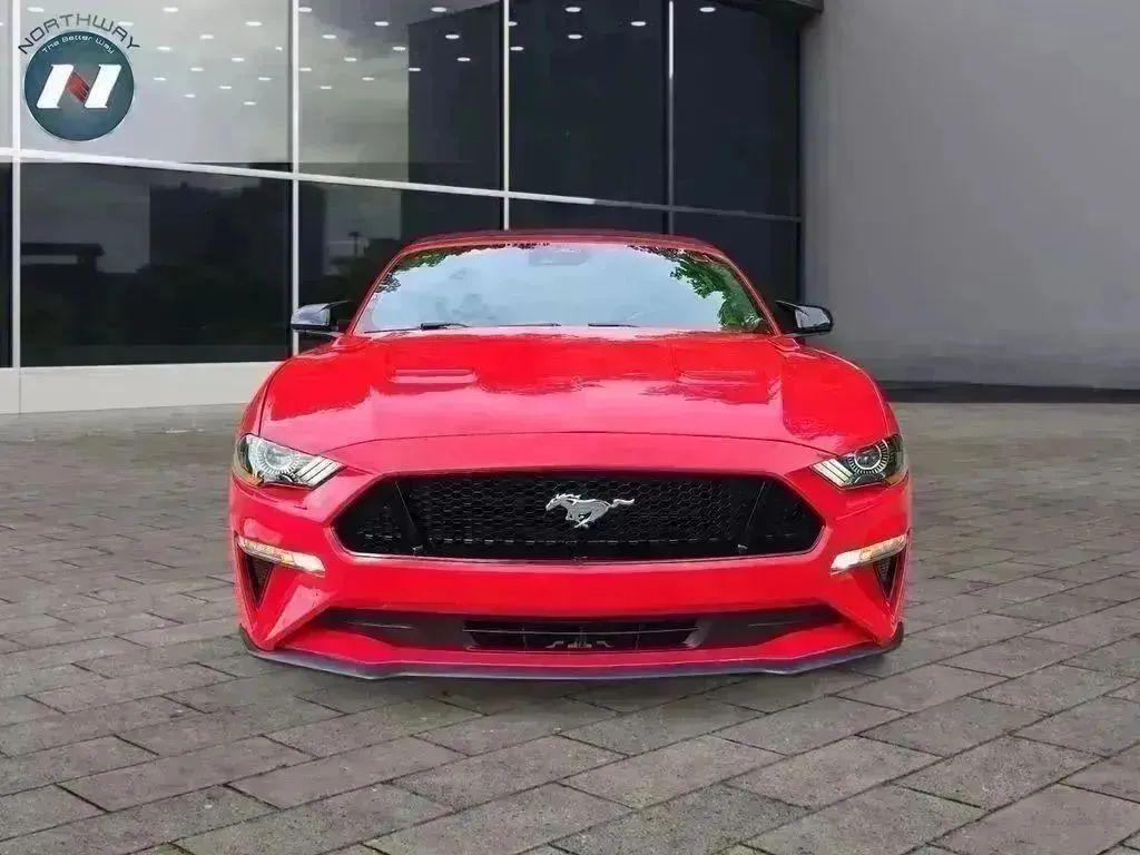 used 2021 Ford Mustang car, priced at $22,997