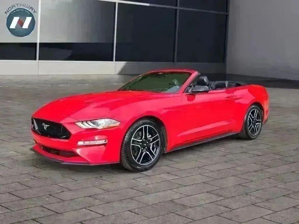 used 2021 Ford Mustang car, priced at $22,997