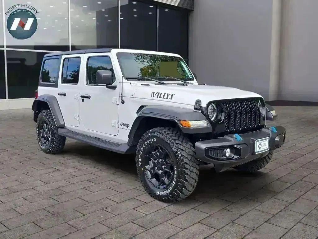 used 2023 Jeep Wrangler 4xe car, priced at $27,797