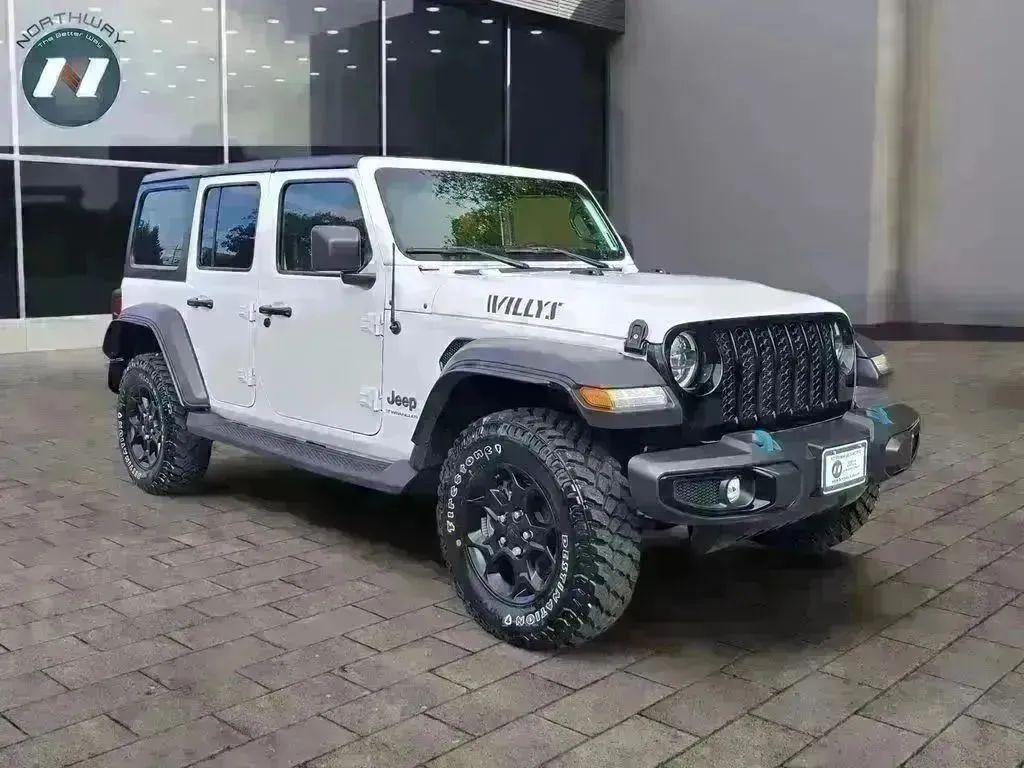 used 2023 Jeep Wrangler 4xe car, priced at $25,797