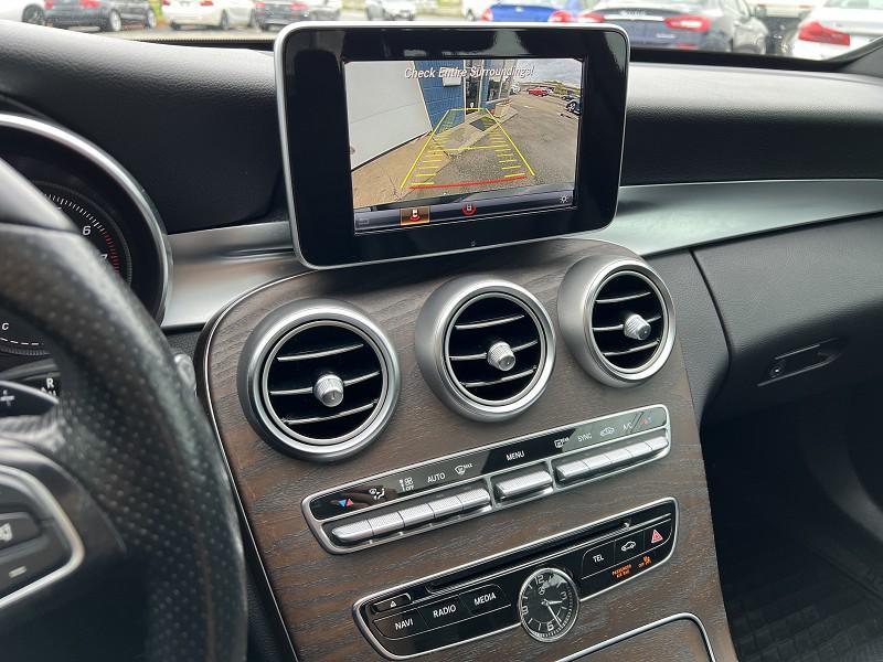 used 2018 Mercedes-Benz C-Class car, priced at $15,995