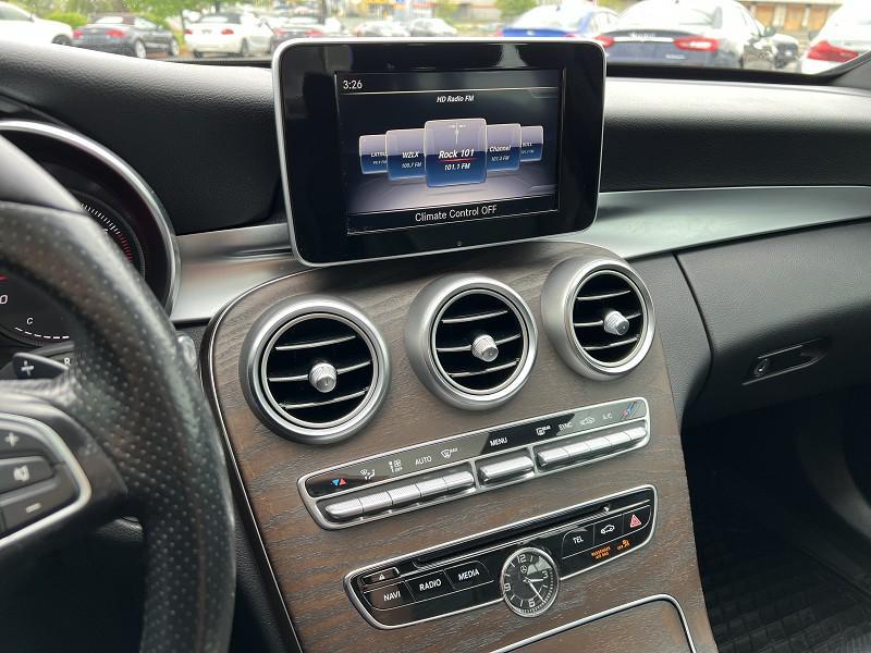 used 2018 Mercedes-Benz C-Class car, priced at $15,995