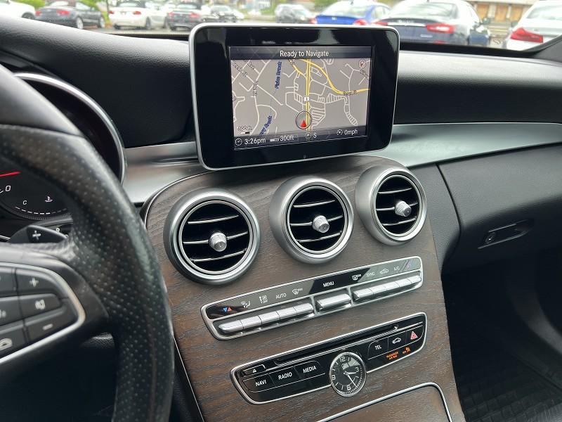 used 2018 Mercedes-Benz C-Class car, priced at $15,995