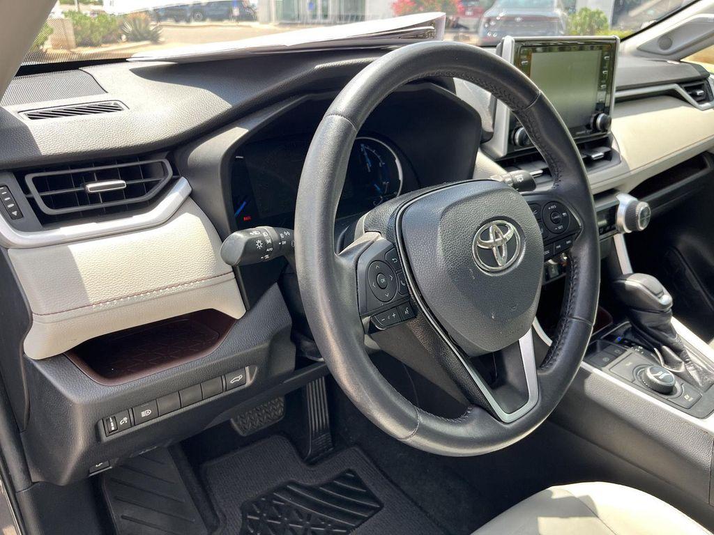 2021 Magnetic Gray Metallic Toyota RAV4 Hybrid