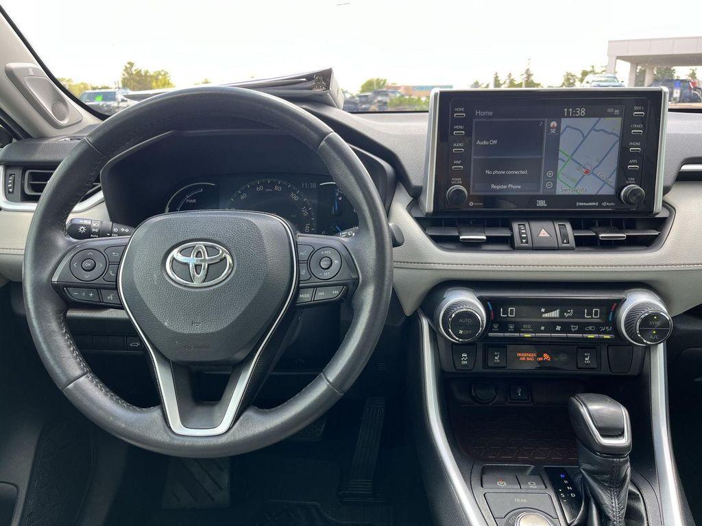 2021 Magnetic Gray Metallic Toyota RAV4 Hybrid