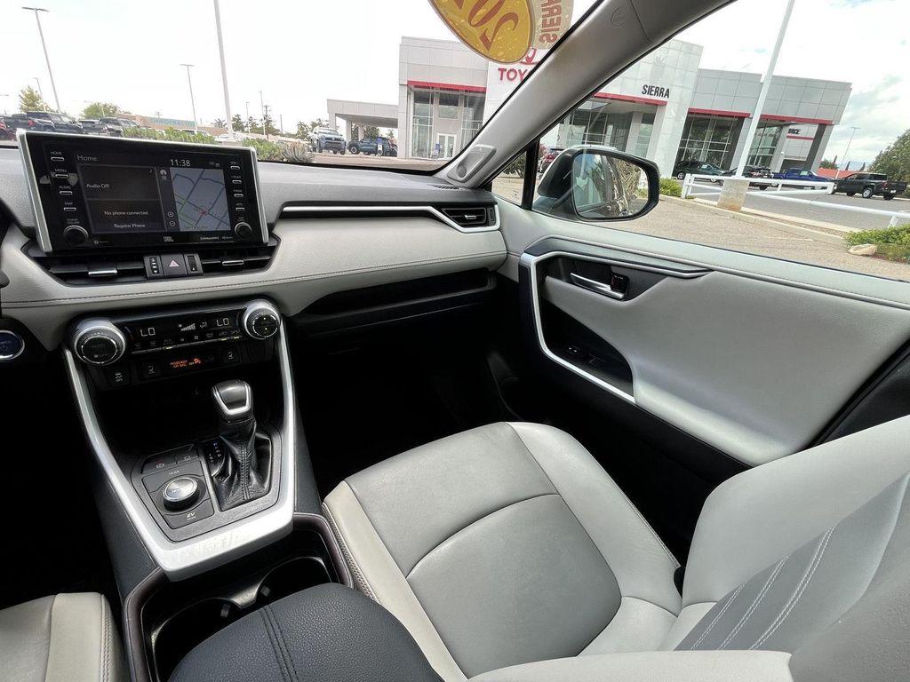 2021 Magnetic Gray Metallic Toyota RAV4 Hybrid
