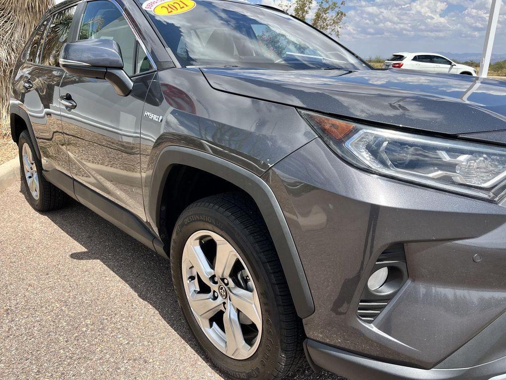 2021 Magnetic Gray Metallic Toyota RAV4 Hybrid