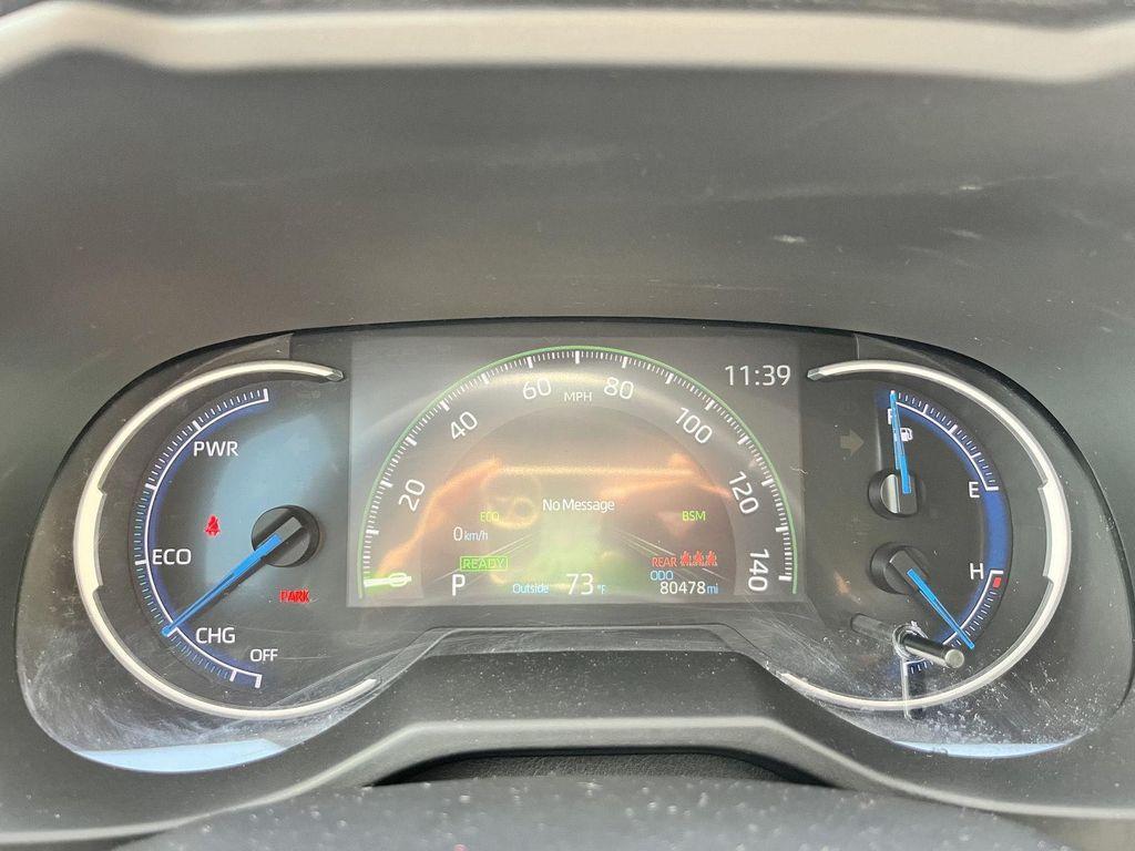 2021 Magnetic Gray Metallic Toyota RAV4 Hybrid