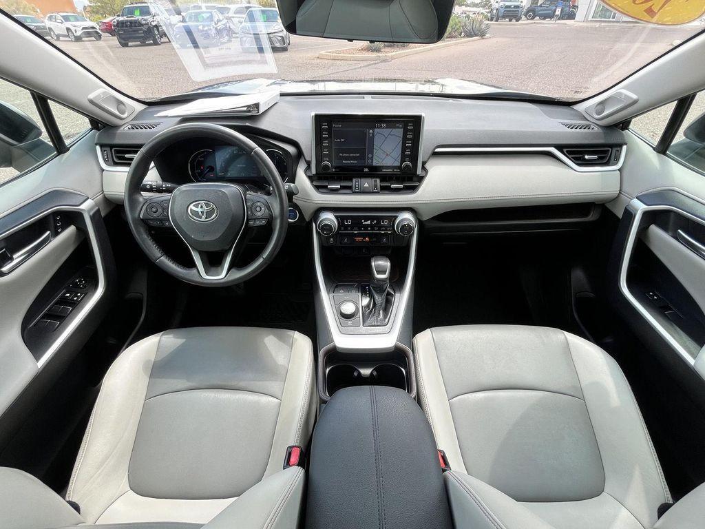 2021 Magnetic Gray Metallic Toyota RAV4 Hybrid