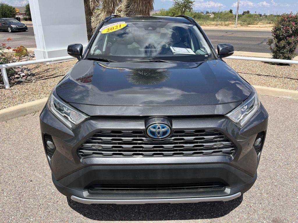 2021 Magnetic Gray Metallic Toyota RAV4 Hybrid
