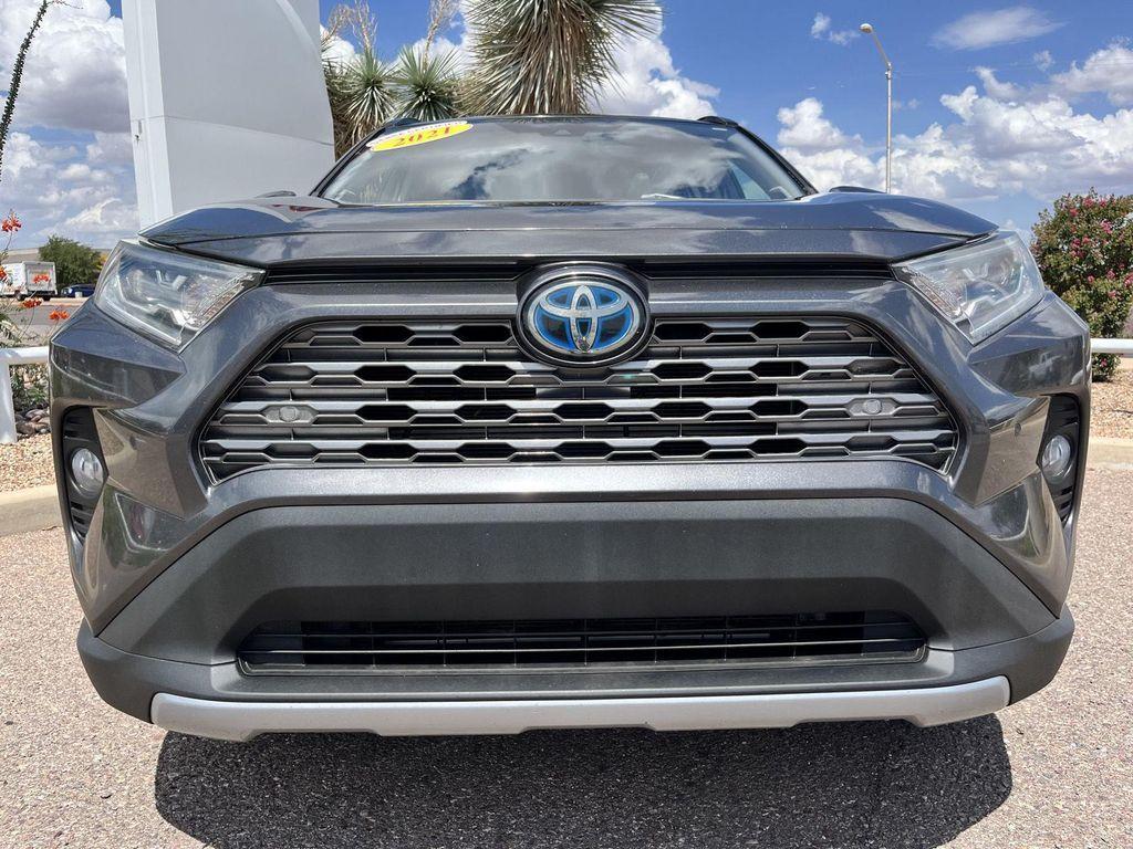 2021 Magnetic Gray Metallic Toyota RAV4 Hybrid