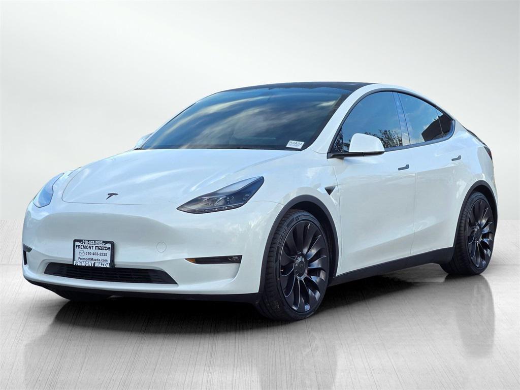 used 2021 Tesla Model Y car, priced at $27,995