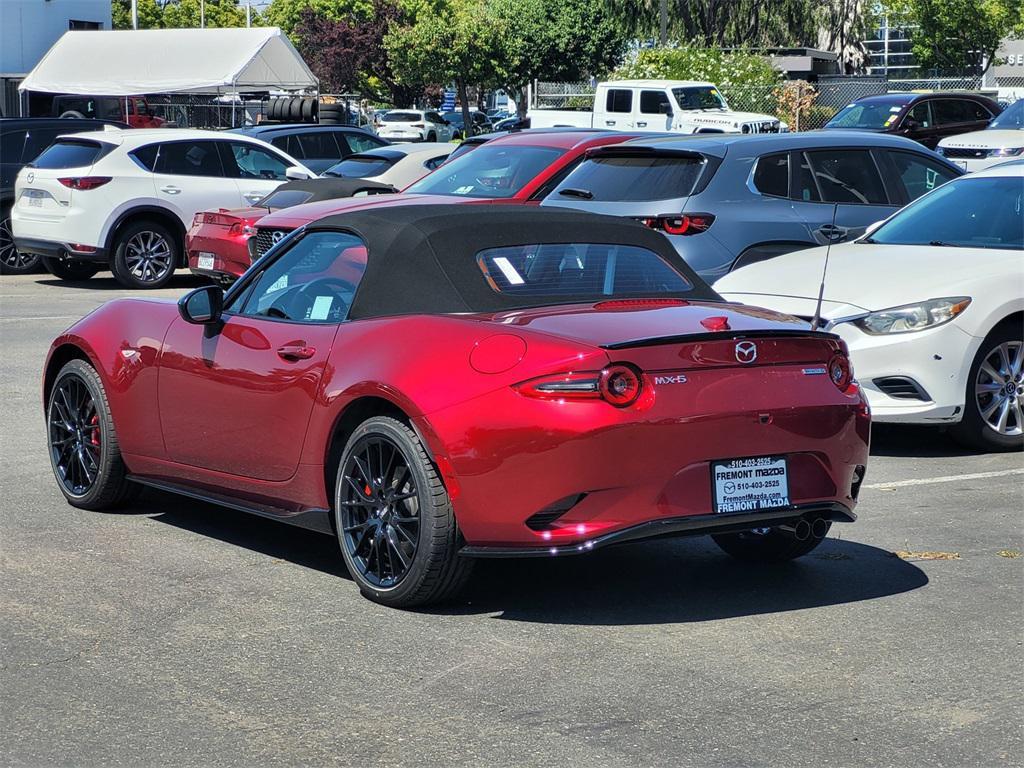 new 2025 Mazda MX-5 Miata car, priced at $39,800