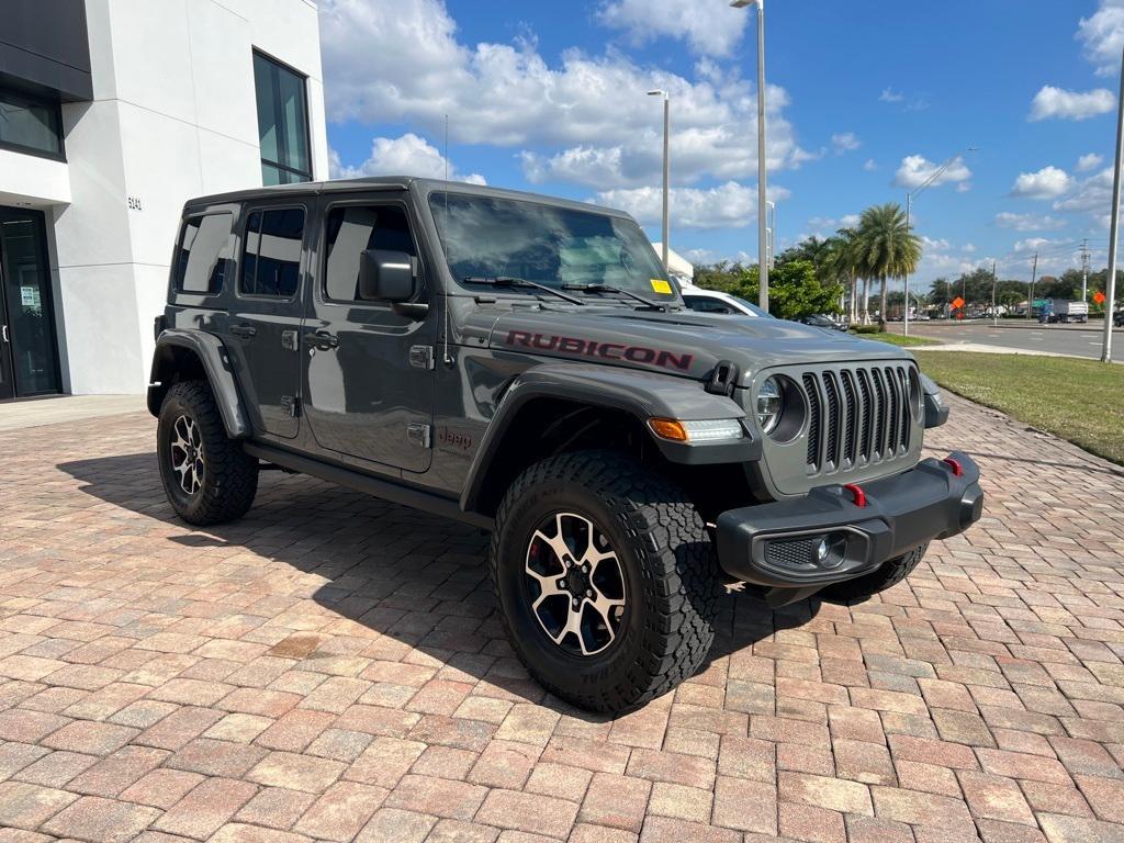 used 2020 Jeep Wrangler Unlimited car, priced at $24,894