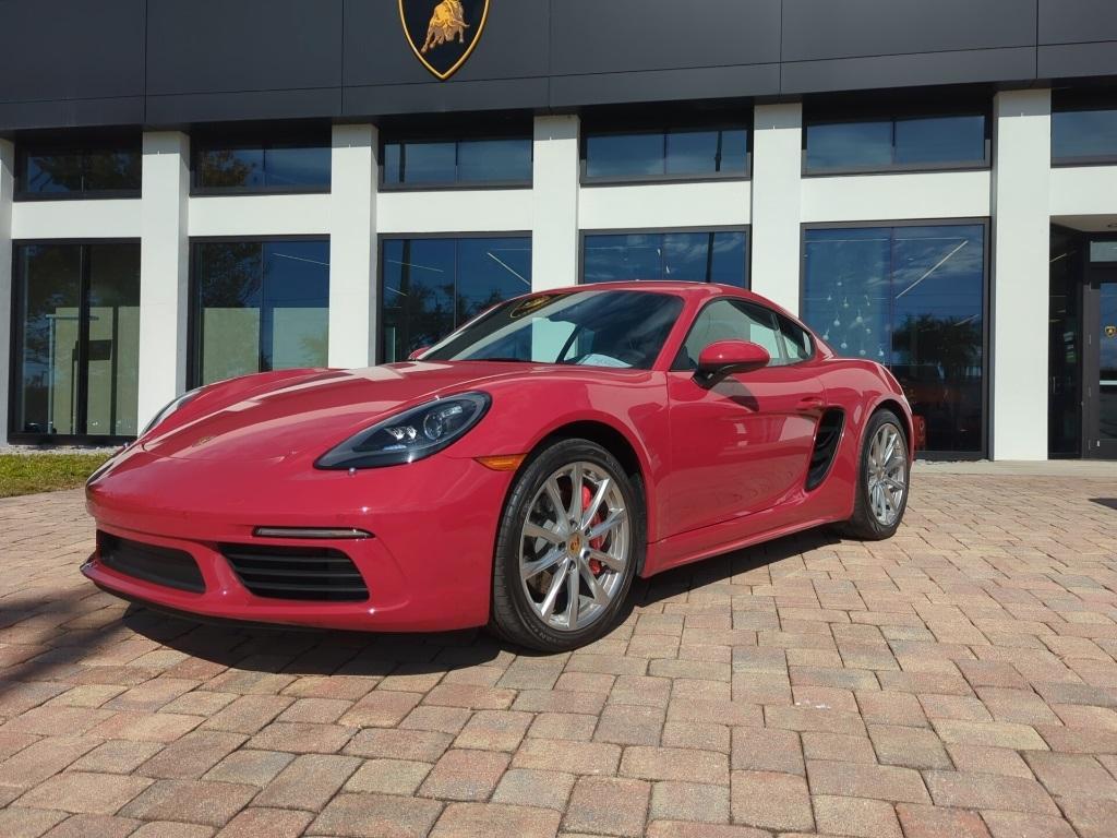 used 2024 Porsche 718 Cayman car, priced at $85,492