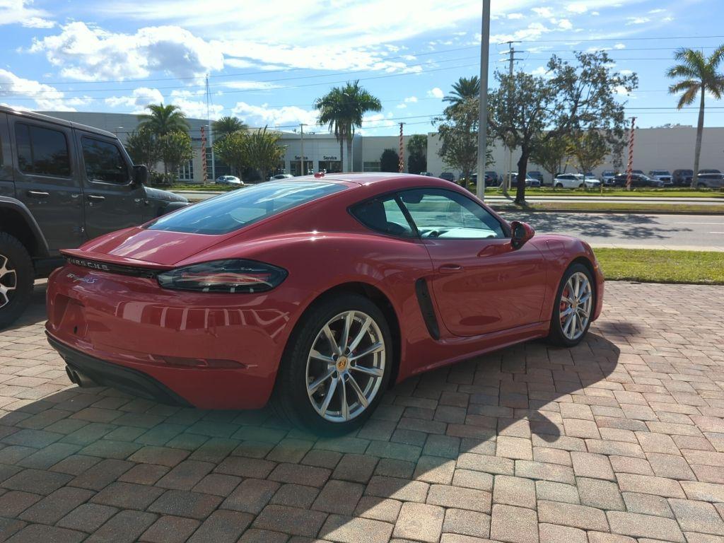 used 2024 Porsche 718 Cayman car, priced at $79,887