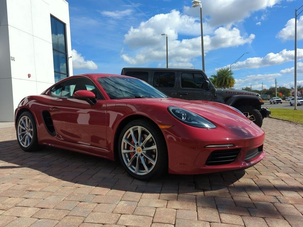 used 2024 Porsche 718 Cayman car, priced at $79,887