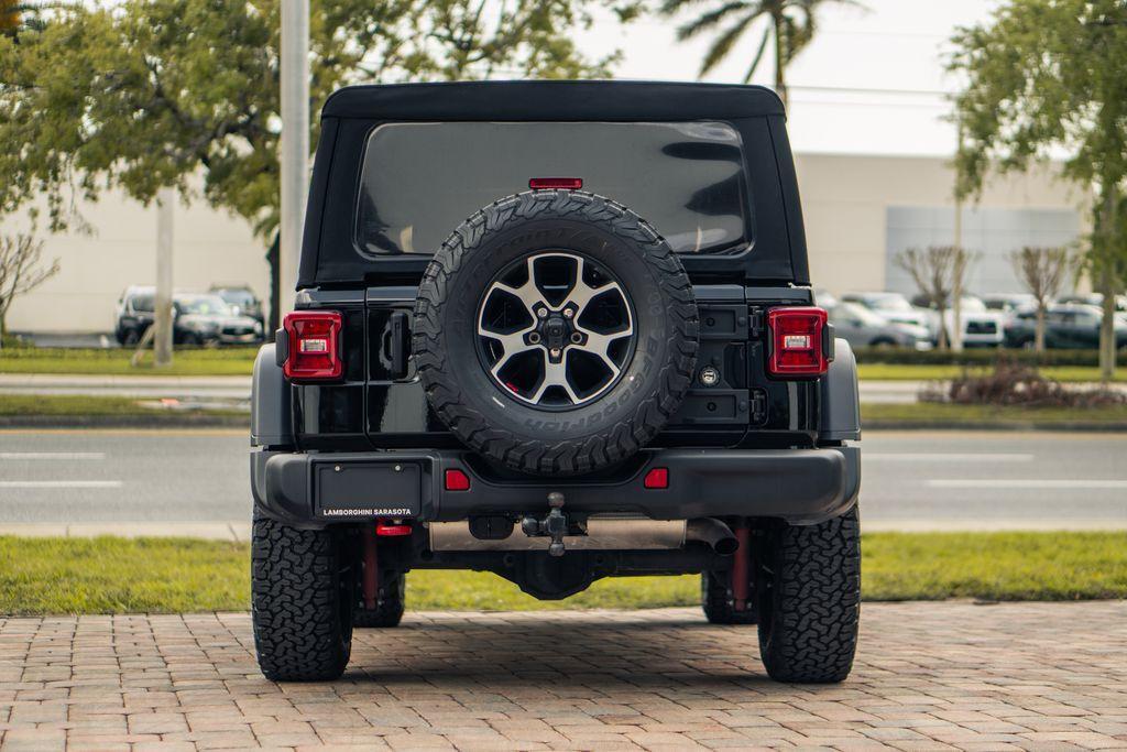 used 2022 Jeep Wrangler Unlimited car, priced at $37,462