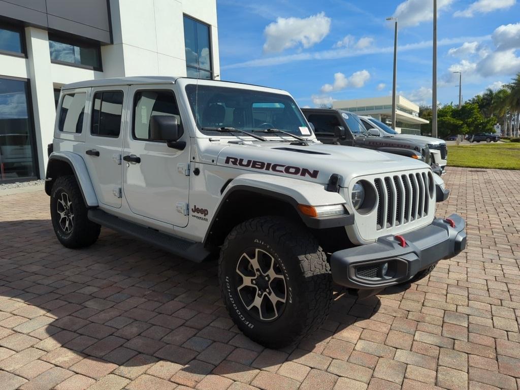 used 2021 Jeep Wrangler Unlimited car, priced at $29,992