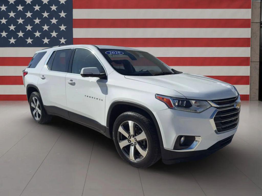 used 2020 Chevrolet Traverse car, priced at $16,300