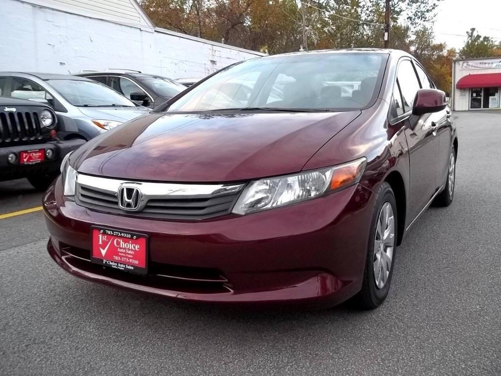 used 2012 Honda Civic car, priced at $12,994