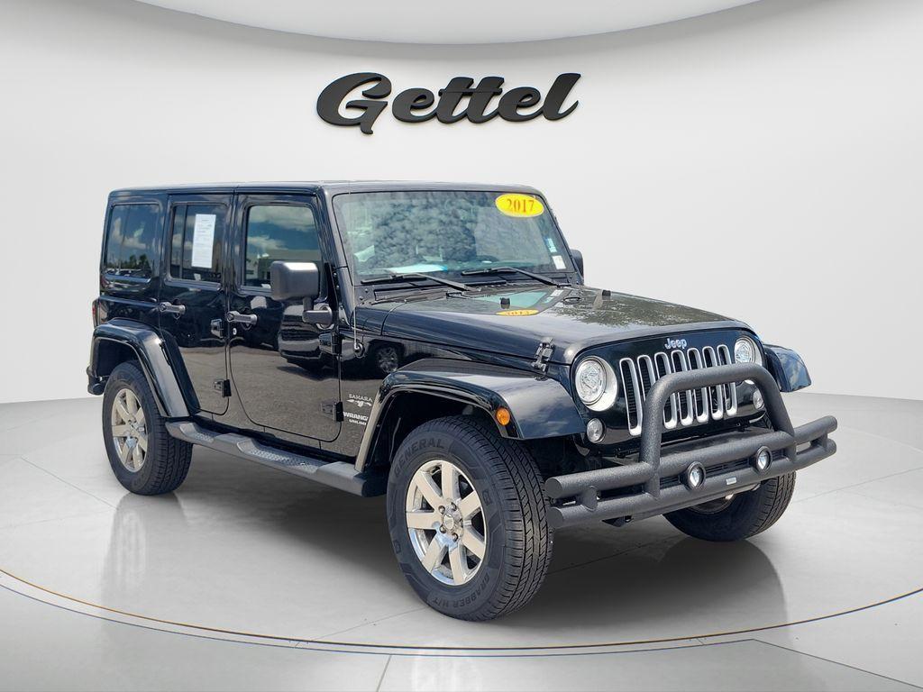 used 2017 Jeep Wrangler Unlimited car, priced at $19,413