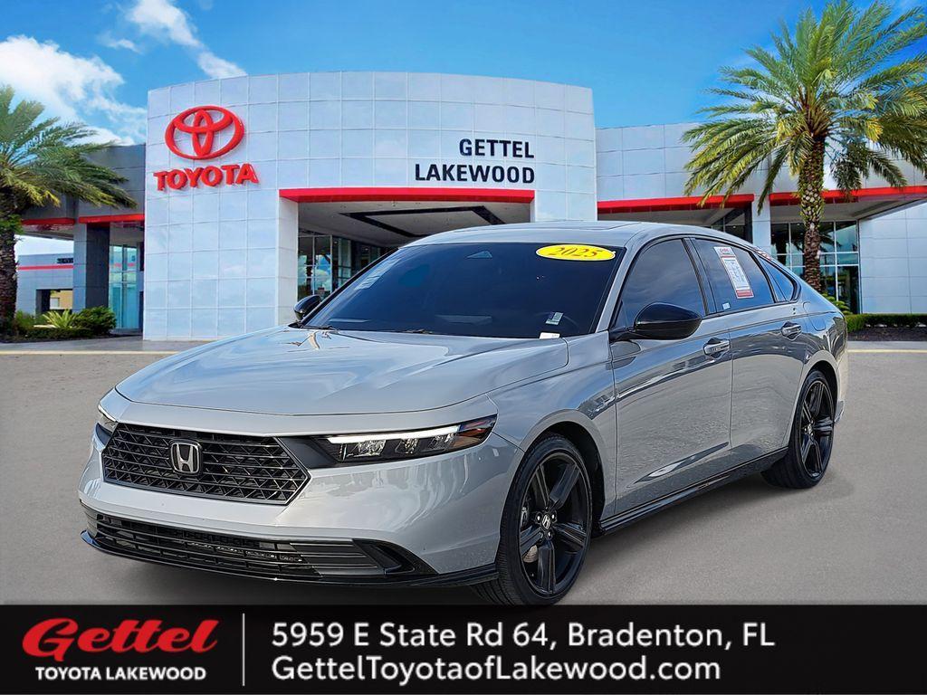 used 2025 Honda Accord Hybrid car, priced at $31,187