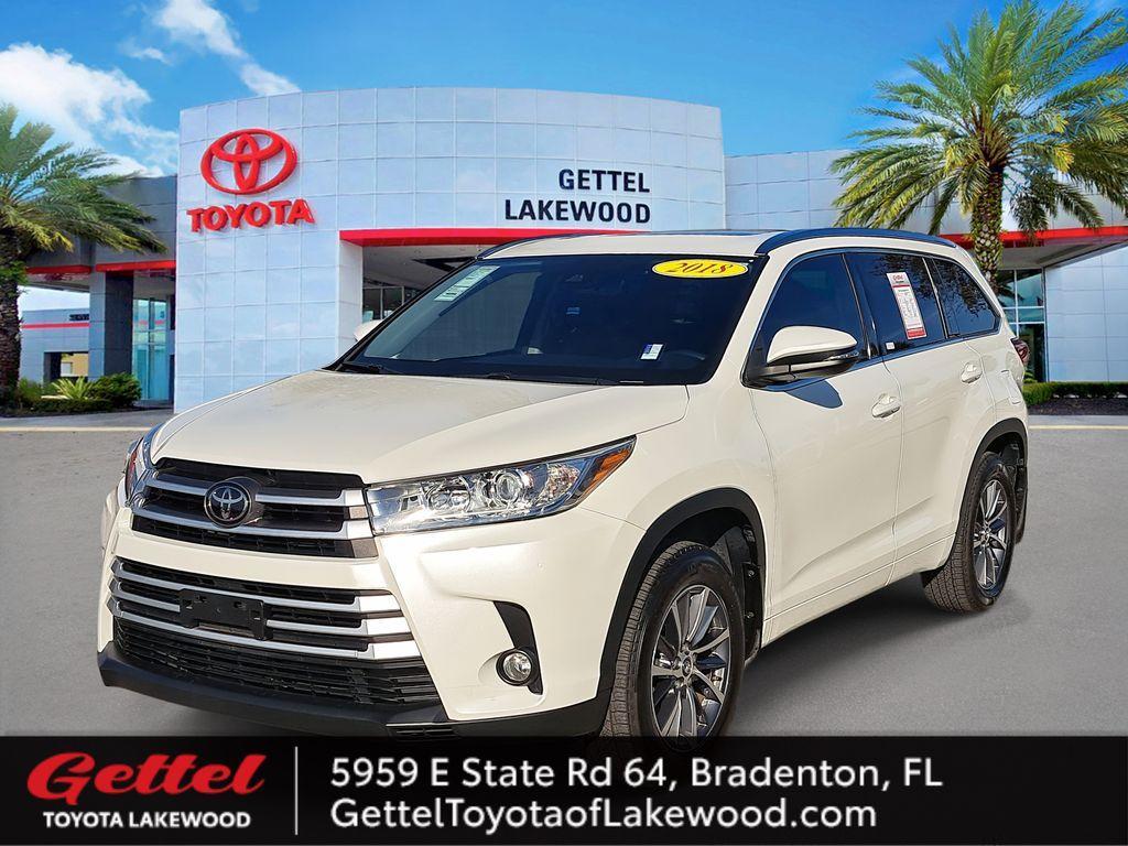 used 2018 Toyota Highlander car, priced at $23,535