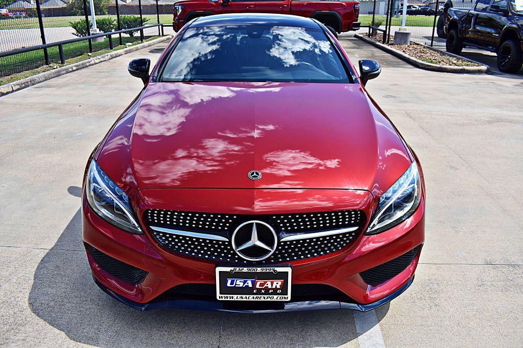 used 2018 Mercedes-Benz C-Class car, priced at $28,850
