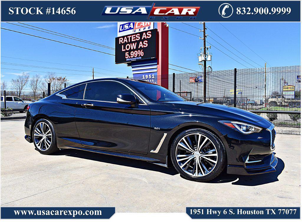 used 2017 INFINITI Q60 car, priced at $22,900
