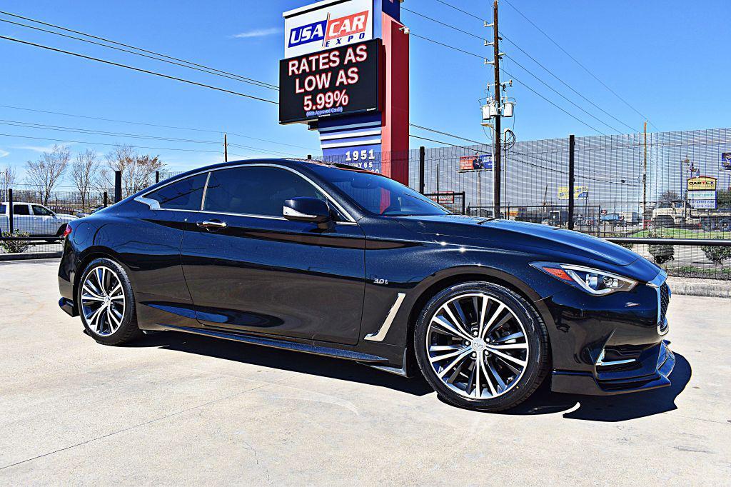 used 2017 INFINITI Q60 car, priced at $22,900