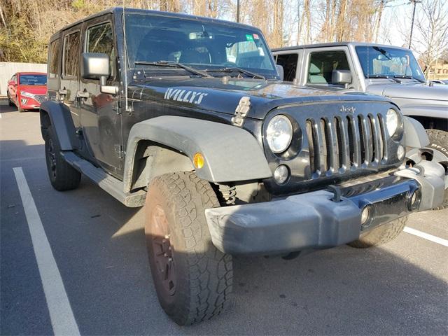 used 2016 Jeep Wrangler Unlimited car, priced at $11,586