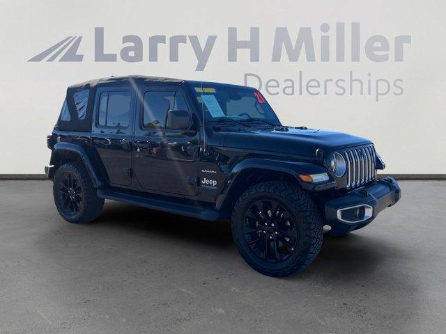 used 2021 Jeep Wrangler Unlimited 4xe car, priced at $23,833