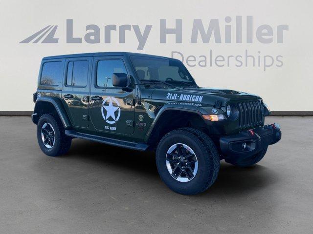 used 2021 Jeep Wrangler Unlimited car, priced at $30,291
