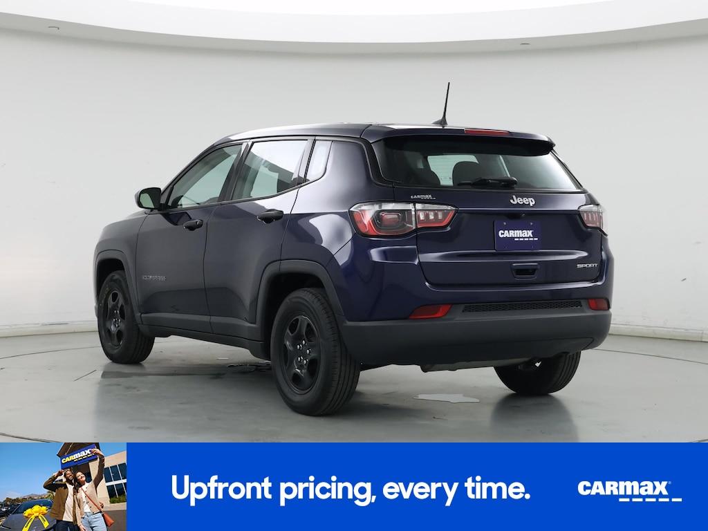 used 2021 Jeep Compass car, priced at $17,998