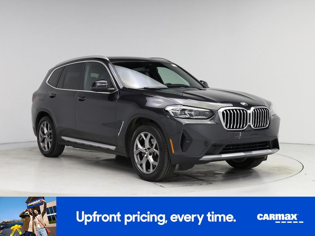 used 2022 BMW X3 car, priced at $27,998