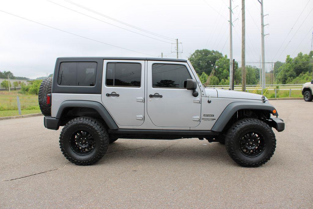used 2018 Jeep Wrangler JK Unlimited car, priced at $21,370