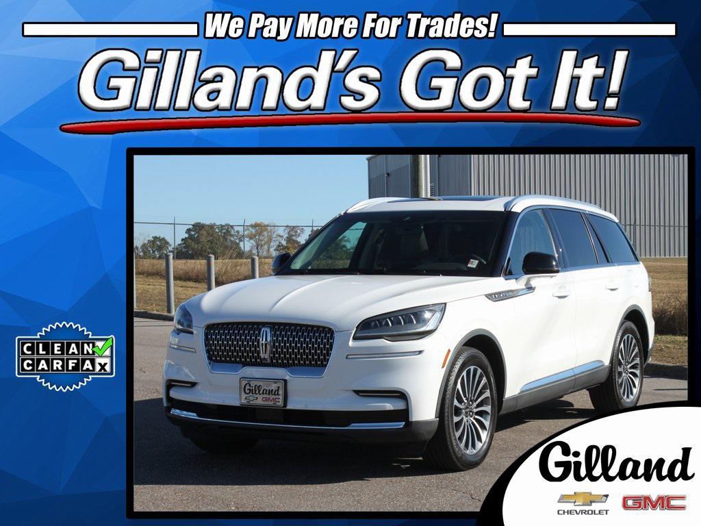 used 2022 Lincoln Aviator car, priced at $42,781