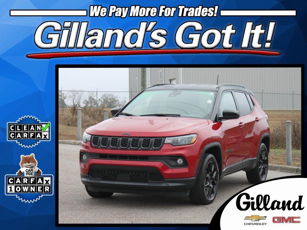 used 2024 Jeep Compass car, priced at $19,781