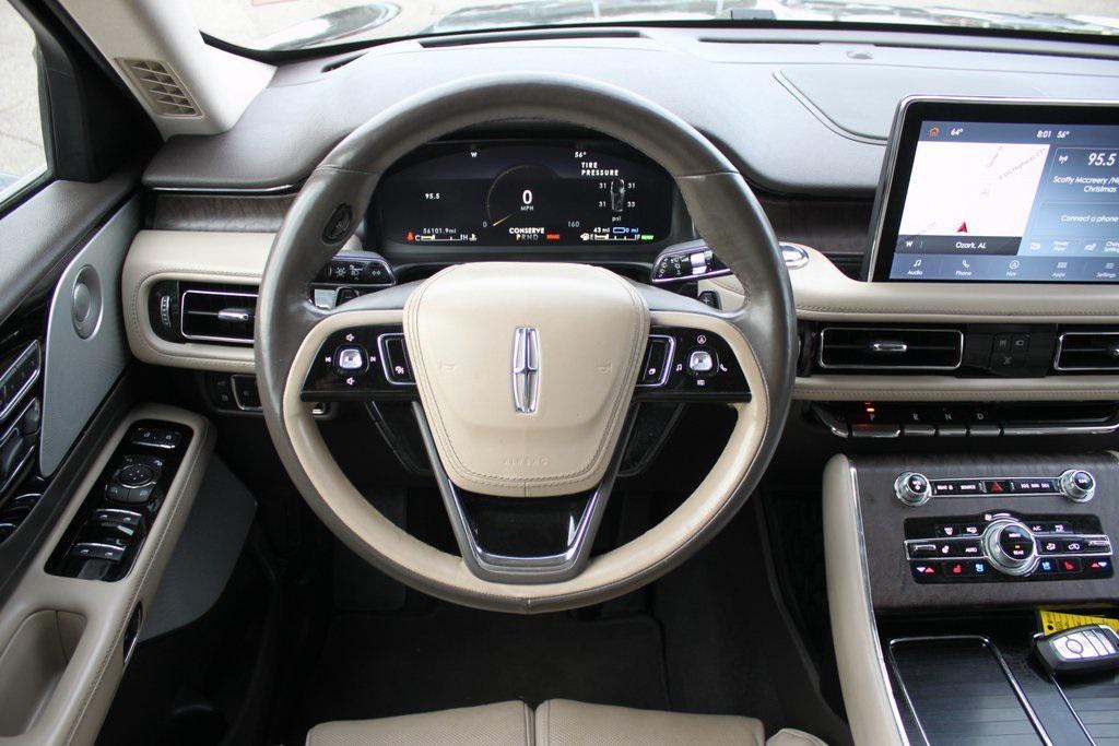 used 2021 Lincoln Aviator car, priced at $33,481