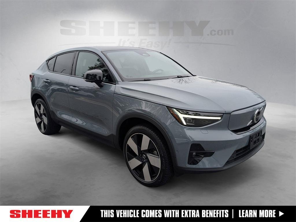 used 2023 Volvo C40 Recharge Pure Electric car, priced at $25,970