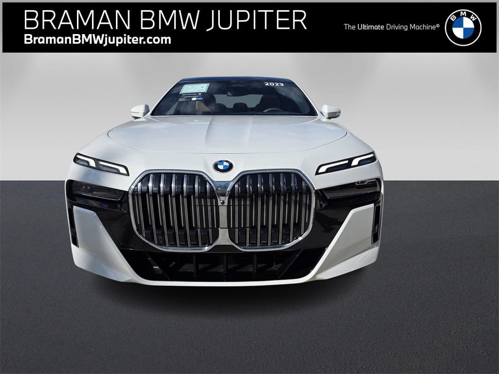 used 2023 BMW 740 car, priced at $64,999