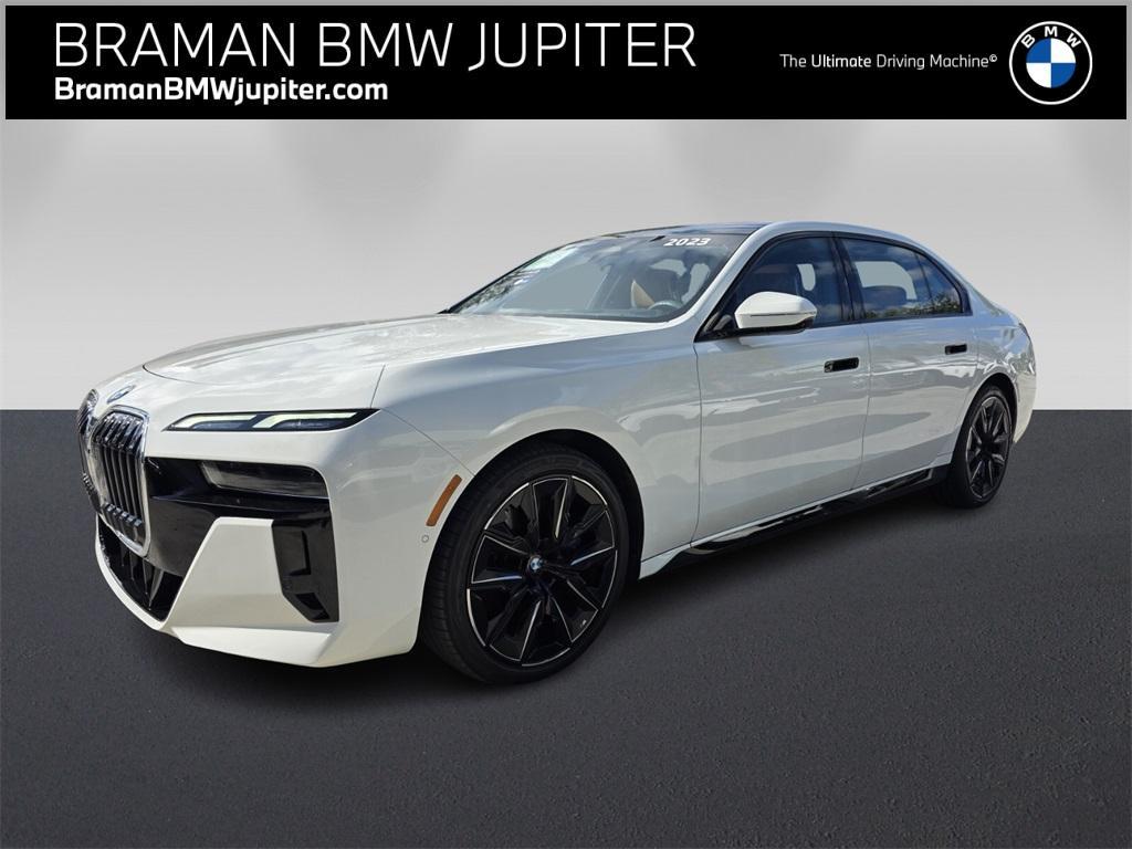used 2023 BMW 740 car, priced at $64,999