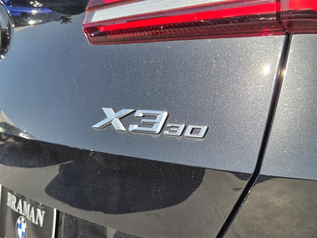 used 2025 BMW X3 car, priced at $49,400
