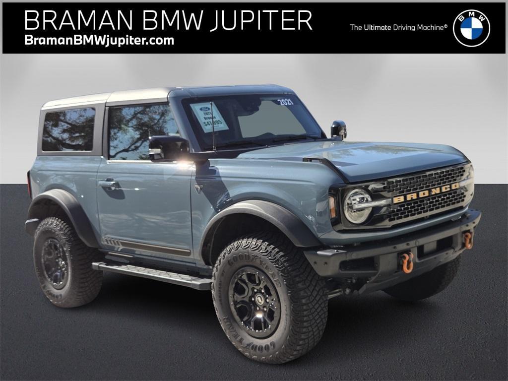 used 2021 Ford Bronco car, priced at $46,999